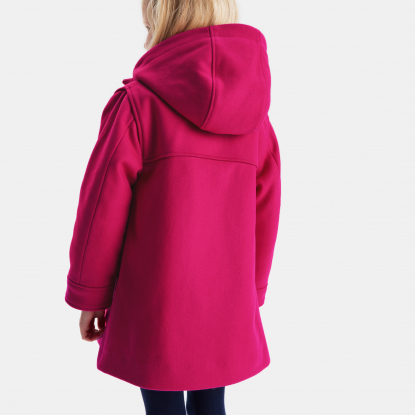 Duffle-coat enfant fille en laine