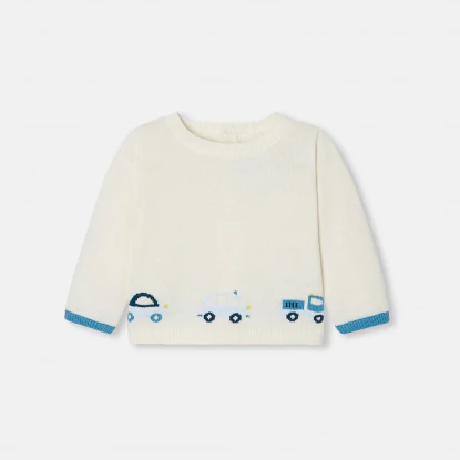 Pull bébé garçon en jersey