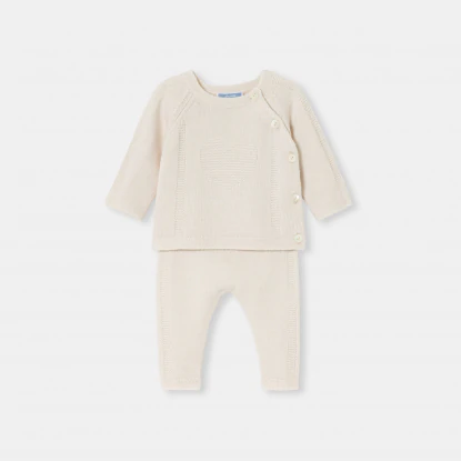 Ensemble bébé fille en tricot