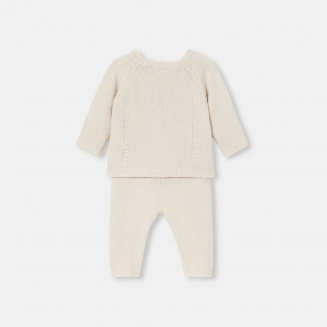 Ensemble bébé fille en tricot