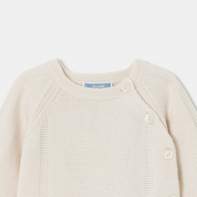 Ensemble bébé fille en tricot