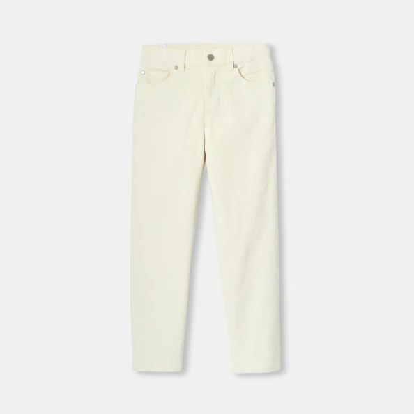 Pantalon en velours doublé enfant garçon