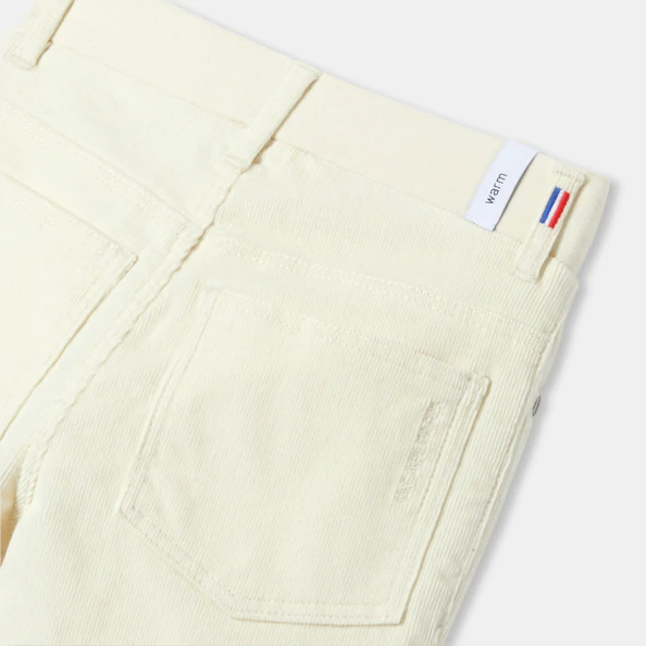 Pantalon en velours doublé enfant garçon