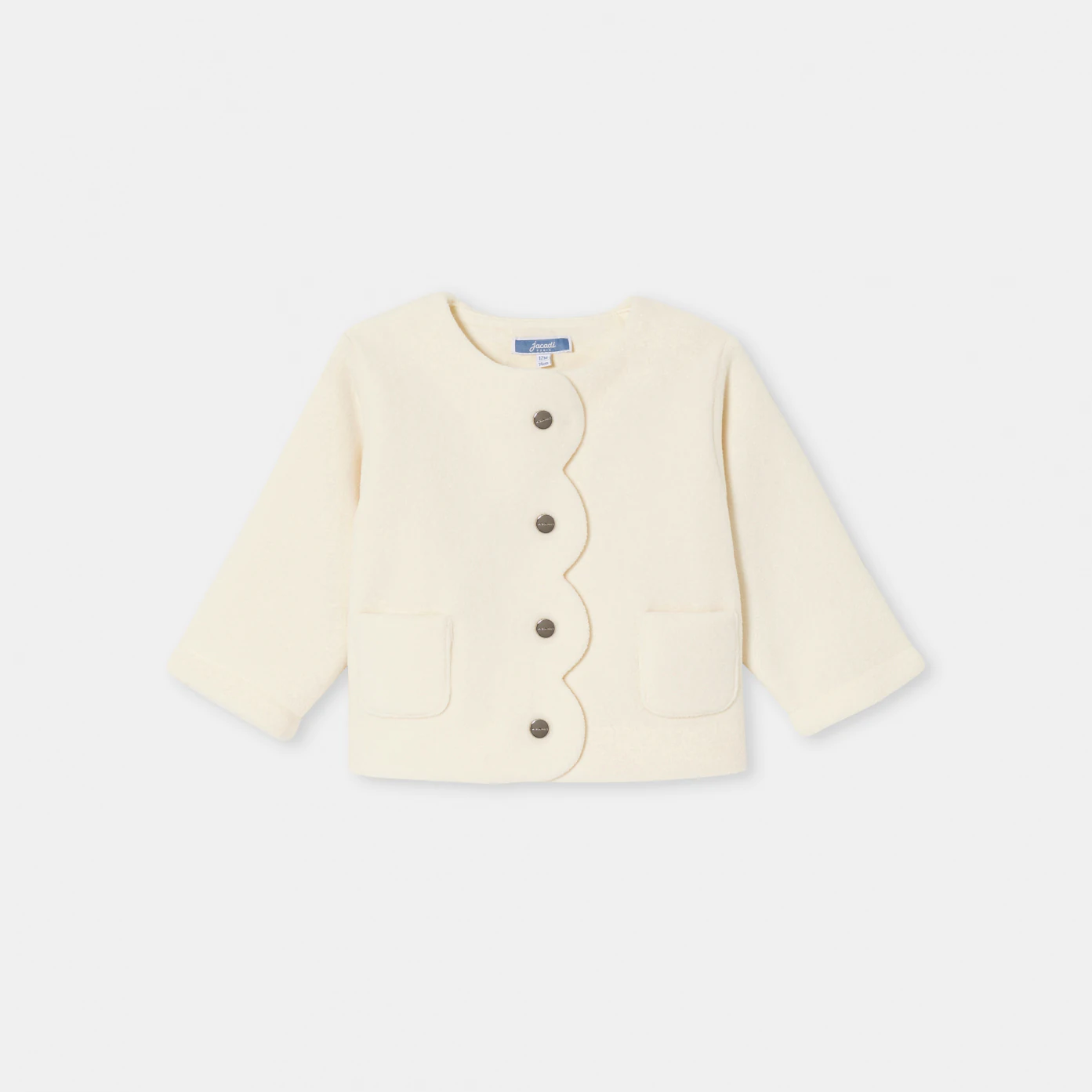 Cardigan bébé fille en polaire