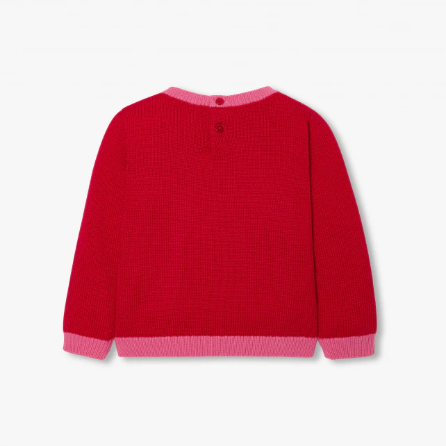 Pull de Noël bébé fille