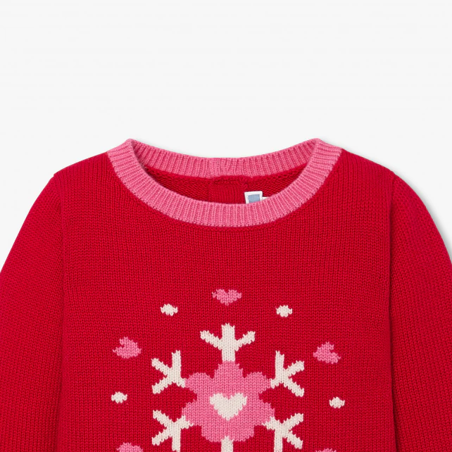 Pull de Noël bébé fille