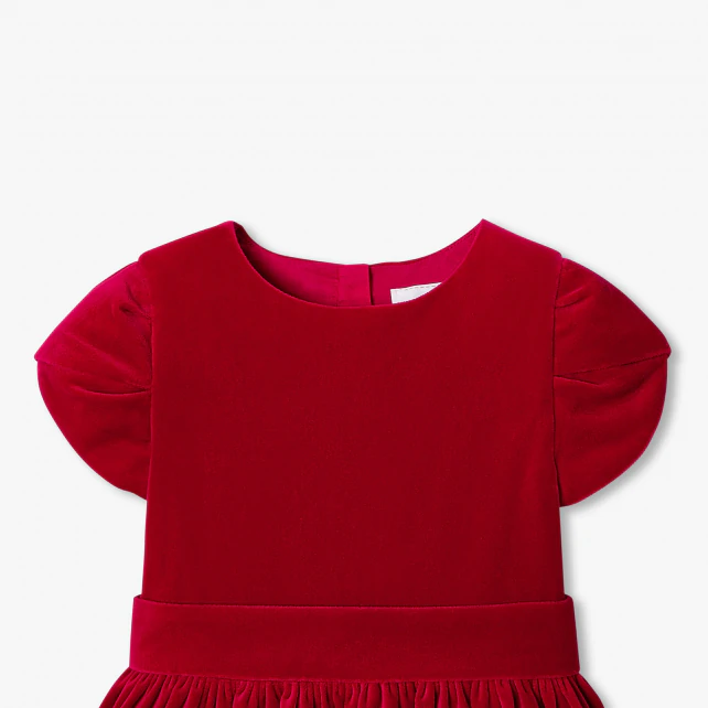 Robe en velours enfant fille