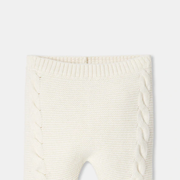 Ensemble bébé en tricot torsadé