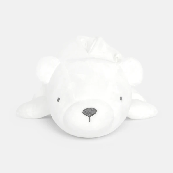 Peluche d'activités ours blanc