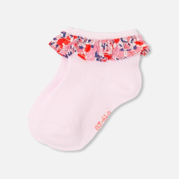 Chaussettes bébé fille à volants