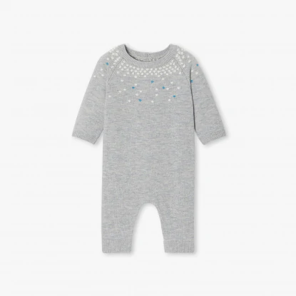 Combinaison bébé garçon en tricot