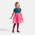 Robe enfant fille color block