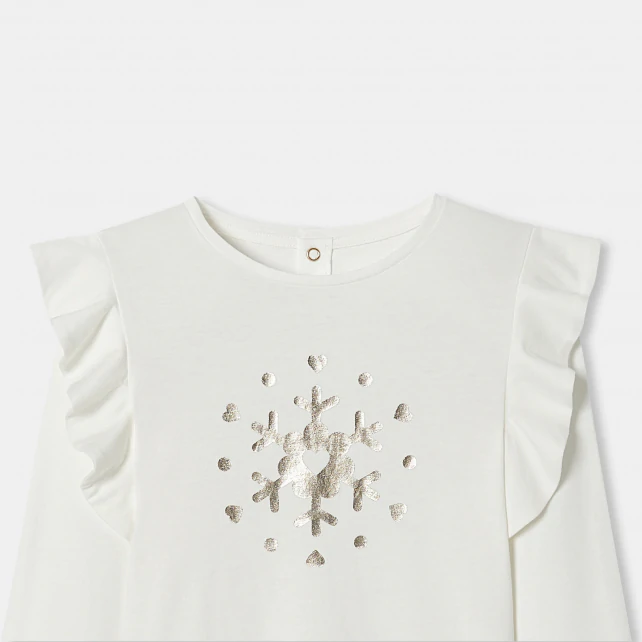 T-shirt enfant fille manches longues