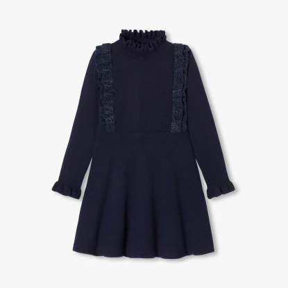 Robe en tricot enfant fille