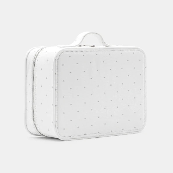 Valise bébé coton enduit